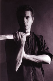 Si Fu Giuseppe Giosuè  in una foto dal suo libro "Shaolin Darn Dao" (Ed.Sapiens)